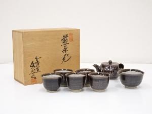 吉野香岳造　煎茶器セット（共箱）